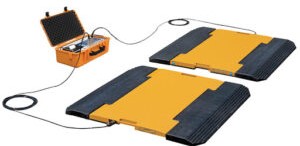 Axle weighing Pads